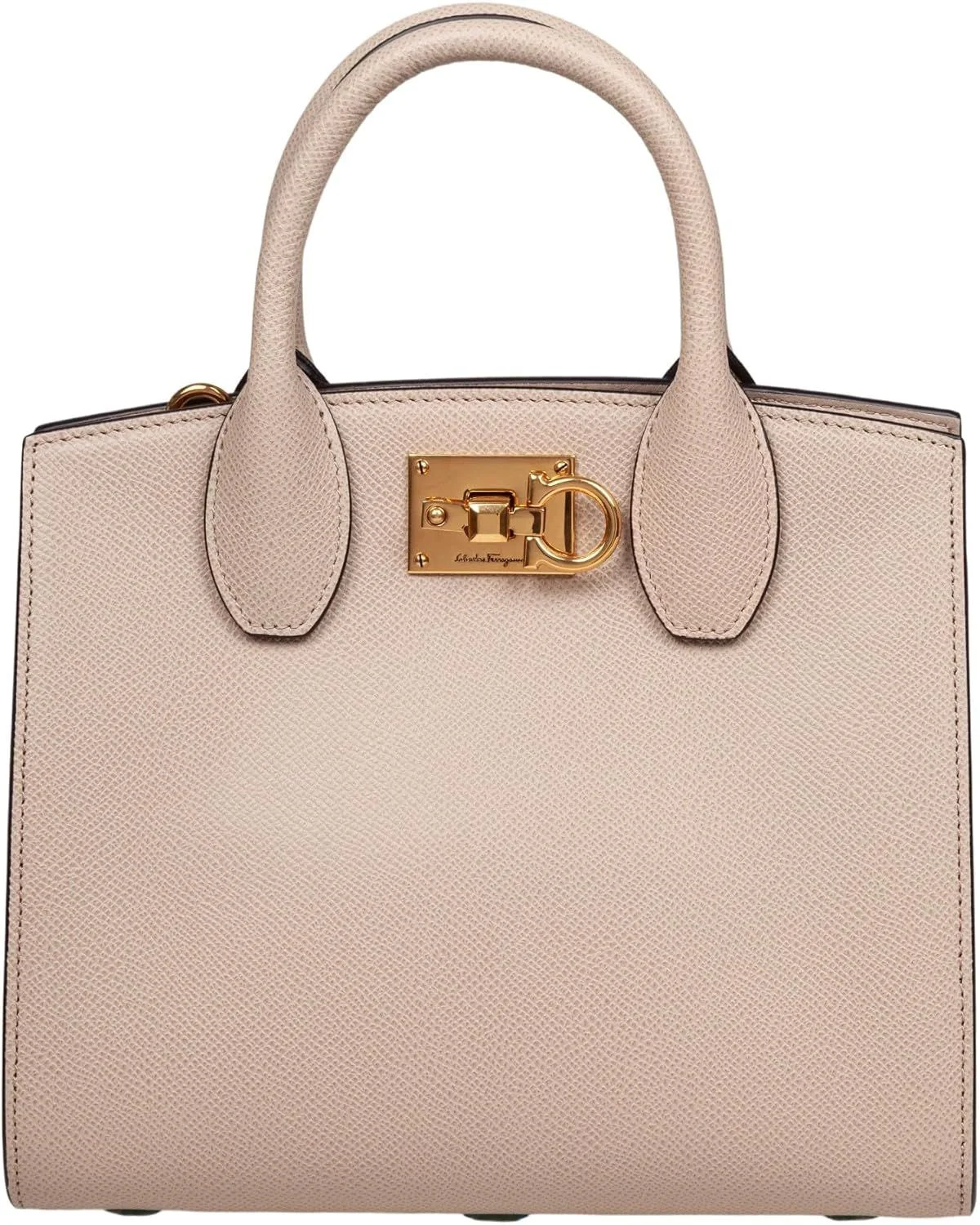 Salvatore Ferragamo Studio Box Top-Handle Bag
