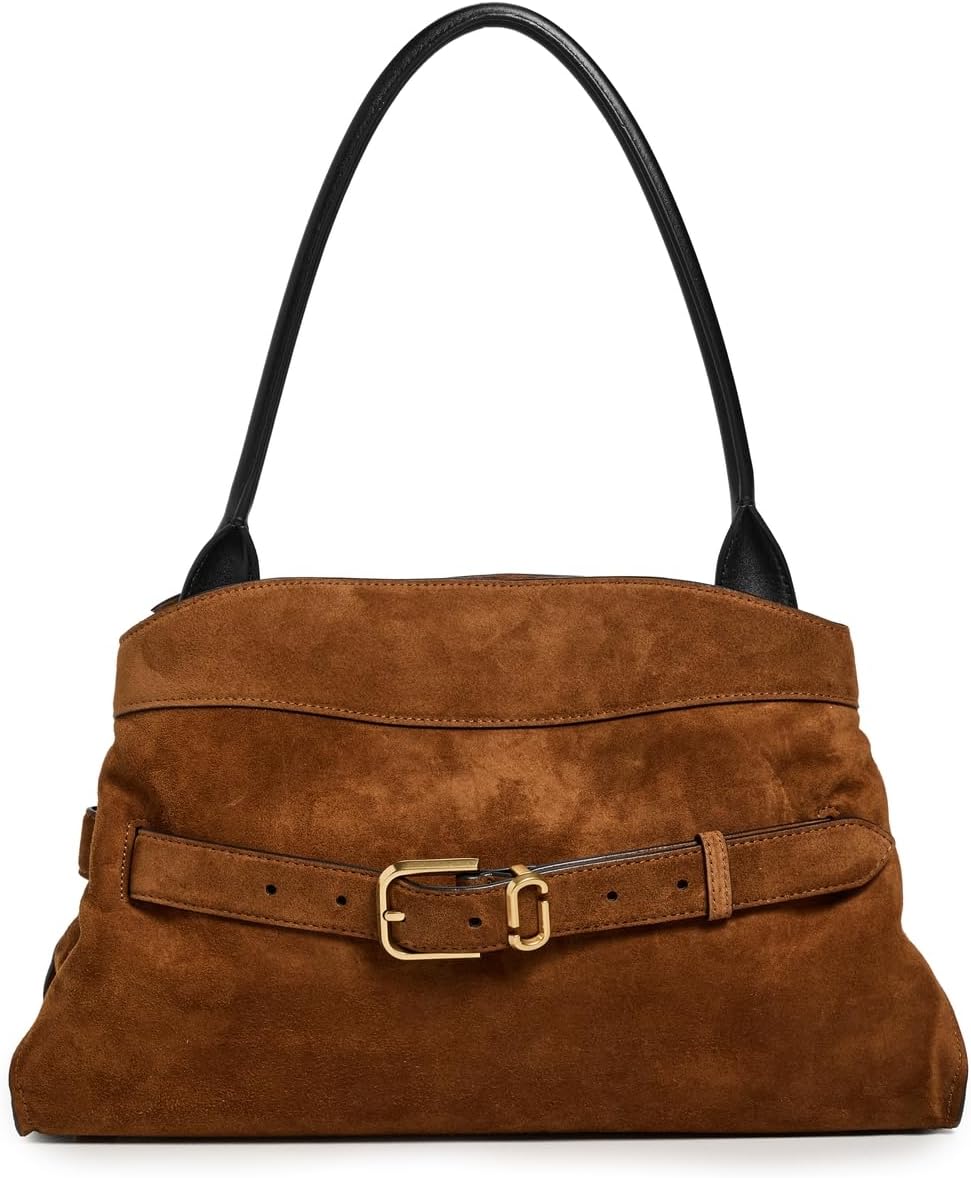 Marc Jacobs The Belted Suede Shoulder Bag